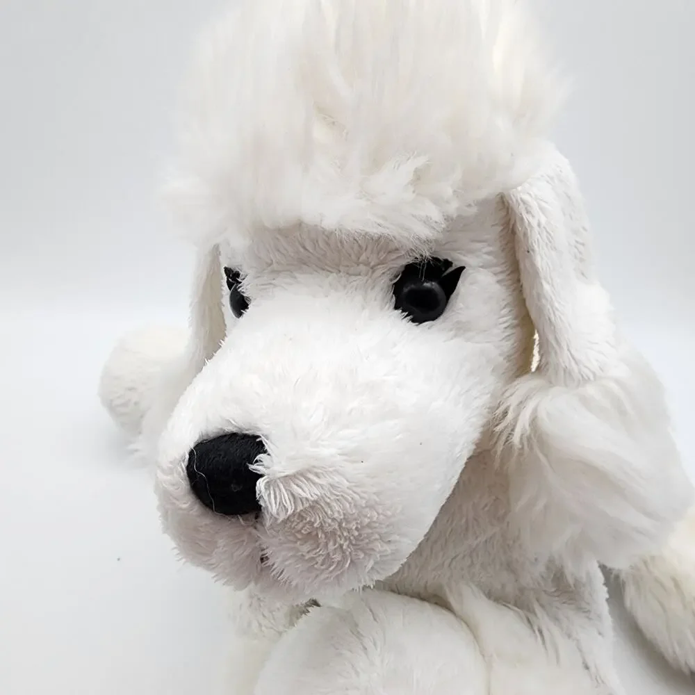 Vintage Ganz White French Poodle Plush Toy 14